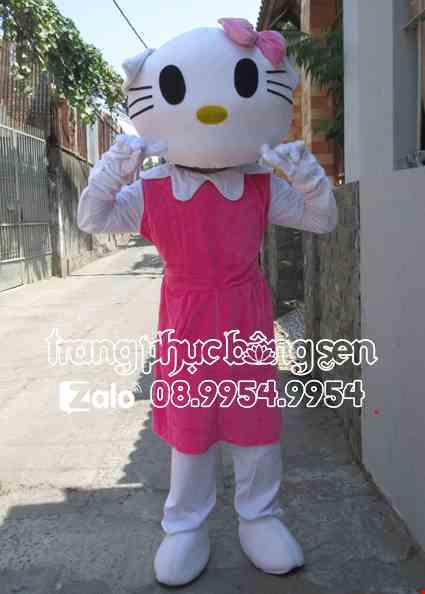 Mascot - Linh vat - Con meo Kitty