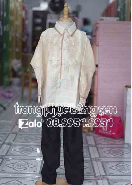 Trang phục Barong Tagalog trẻ em