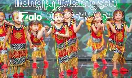 Cho thue Áo Váy Tây Nguyên trẻ em