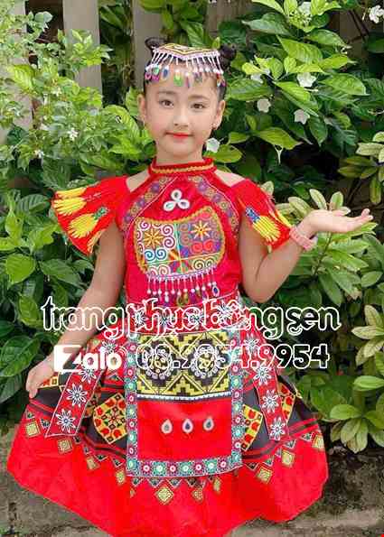 Trang phục dân tộc Hmông/ Mèo trẻ em