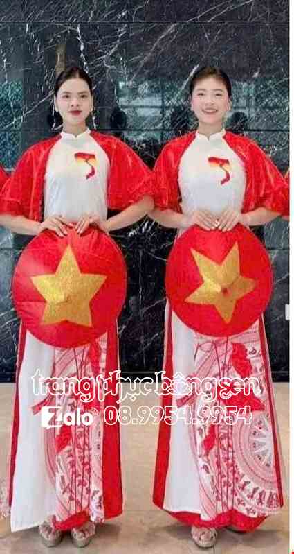 áo dài múa hát sử ca