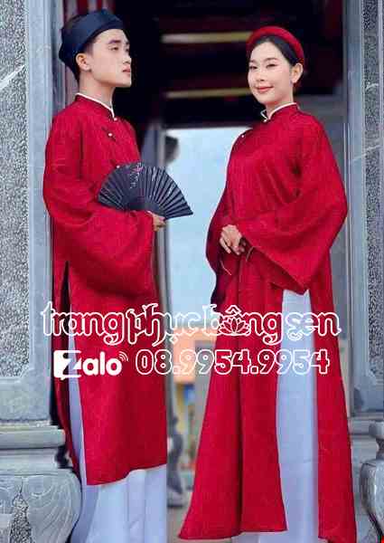 thuê áo dài truyền thống áo dài tết