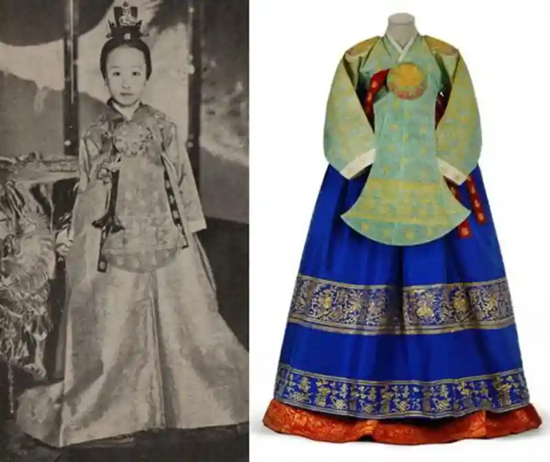 Trang phục Hanbok thời xưa Trang phục Hanbok thời xua