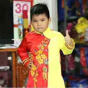 cho thuê áo dài trẻ em tphcm