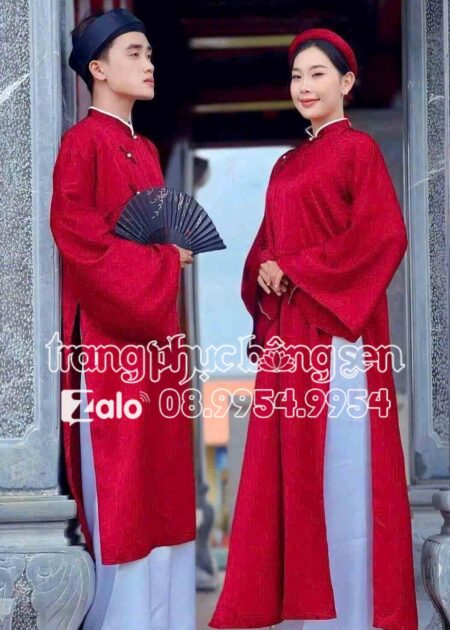 Áo dài truyền thống cổ phục áo dài tết