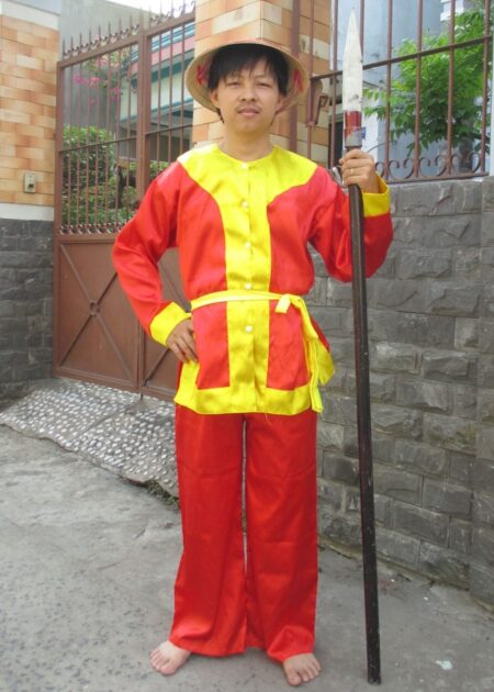 Đồ lính Tây Sơn đỏ