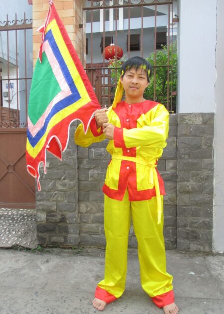 Đồ lính Tây Sơn vàng