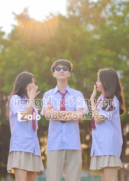 Set áo váy học sinh - trang phục chụp ảnh kỷ yếu