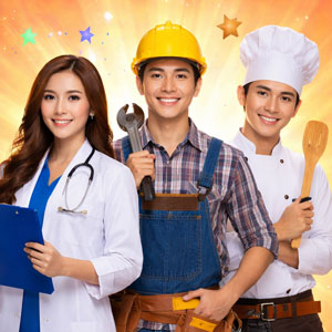 cho thuê trang phục các ngành nghề tại tphcm