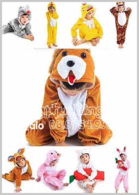 Trang phục hóa trang động vật -  mầm non -con gà