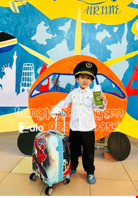 Trang phục Phi công mầm non