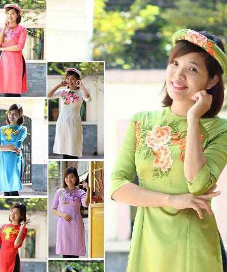 cho thuê áo dài nữ tại tphcm