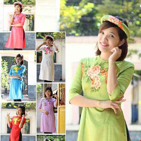 cho thuê áo dài nữ tại tphcm