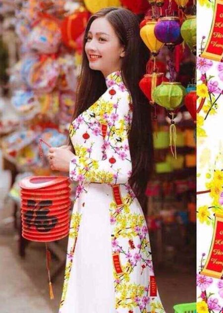 Áo dài TẾT nữ 01