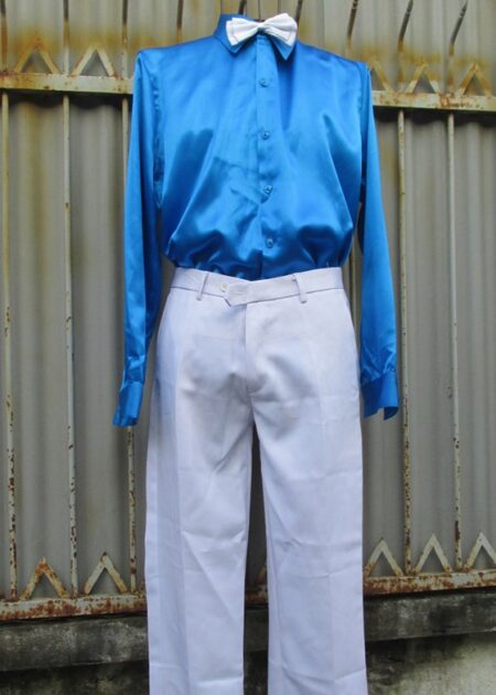 Áo sơ mi nam màu xanh