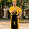 Trang phục Âu Lạc nam nhung vàng có tay