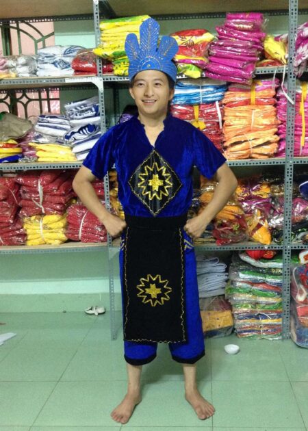 Âu Lạc nam nhung xanh có tay