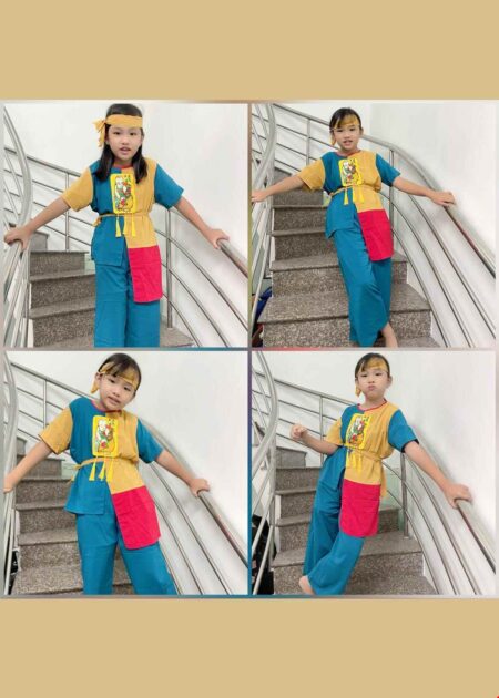 Bà ba đồng dao tranh đông hồ trẻ em 2 tà