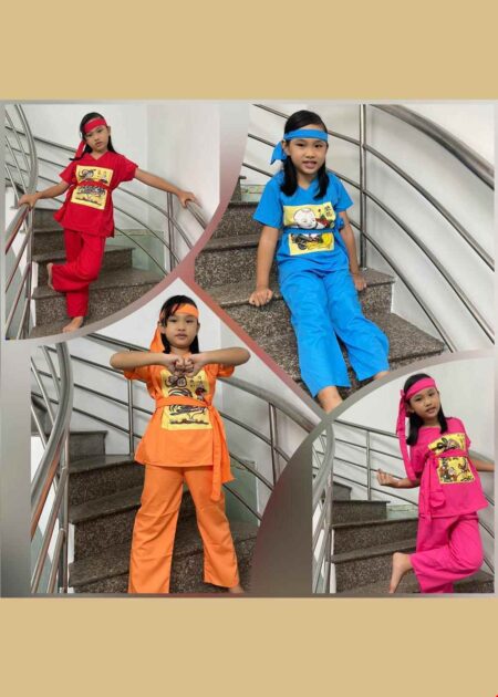 Bà ba đồng dao tranh đông hồ trẻ em