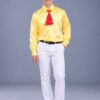Thuê đồ sự kiện áo sơ mi nam màu vàng