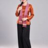 Bà ba nữ phi bóng màu nâu - mướn đồ bà ba TPHCM