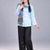 Bà ba nữ phi bóng màu xanh da trời - mướn đồ bà ba TPHCM