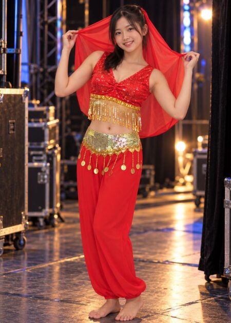 Trang phục Ấn Độ múa bụng Belly Dance 02