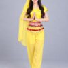 Trang phục Ấn Độ múa bụng belly dance voan kim sa vàng