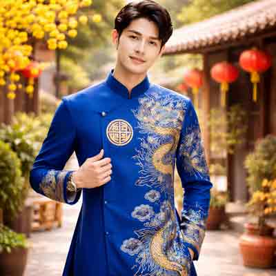 cho thuê áo dài nam tại tphcm