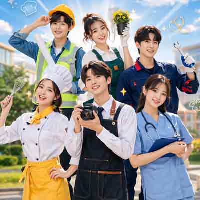 cho thuê trang phục các ngành nghề tại tphcm