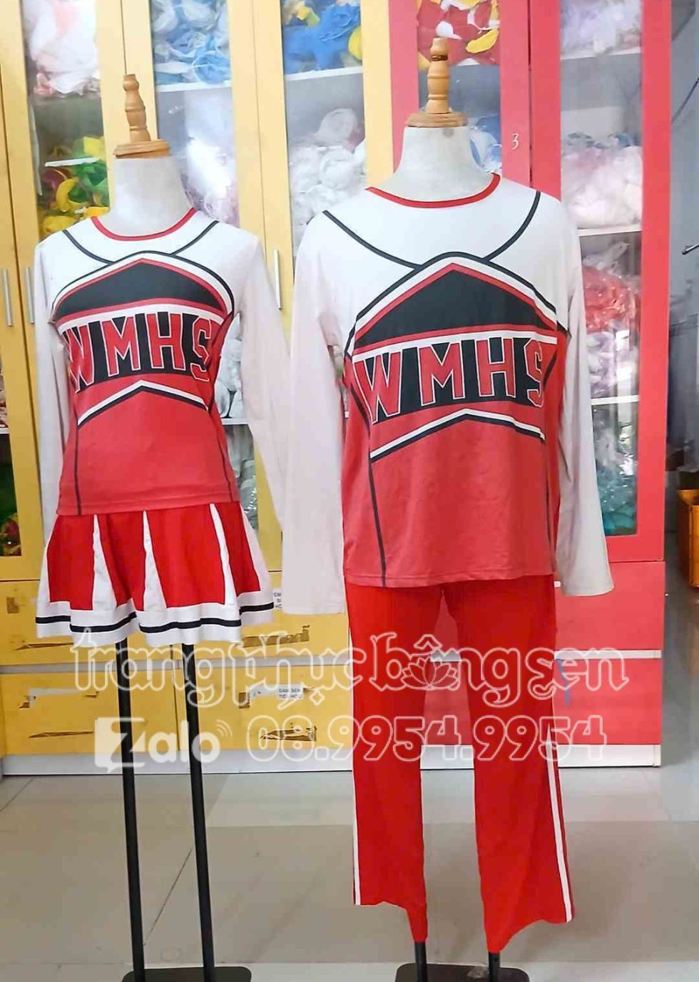 đồ nhảy cổ động cặp WMHS