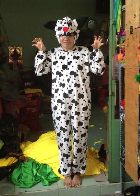 Đồ thú hở mặt - con chó đốm