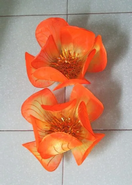 Hoa múa cỡ nhỏ màu cam