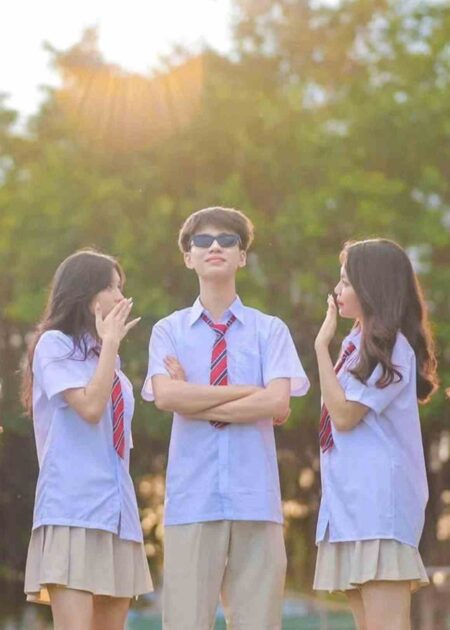 Set áo váy học sinh - trang phục chụp ảnh kỷ yếu