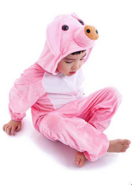 Trang phục hóa trang con heo mầm non