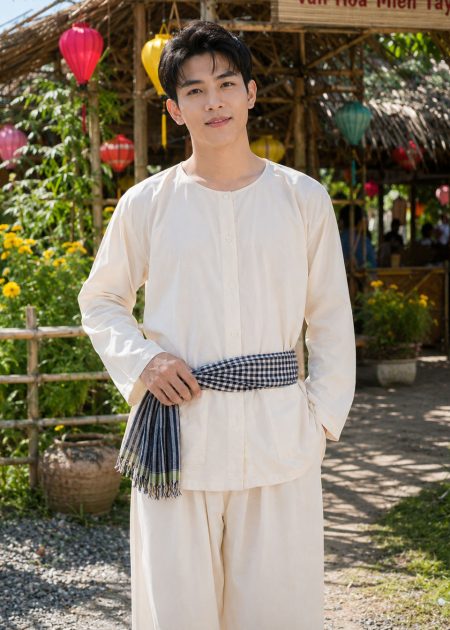 cho thuê áo bà ba nam tại tphcm