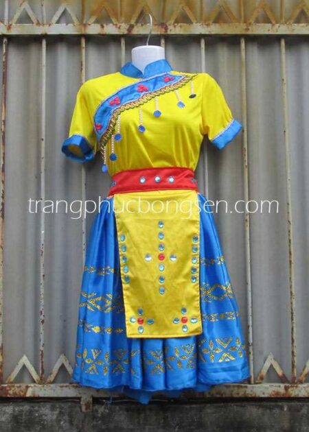 Trang phục dân tộc Mèo vàng xanh