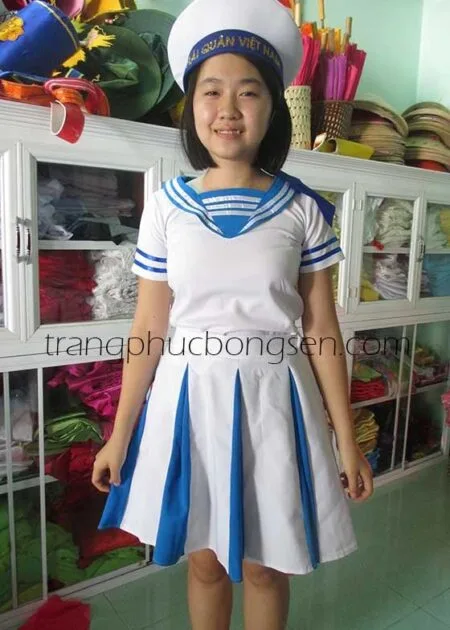 Trang phục hải quân trẻ em nữ