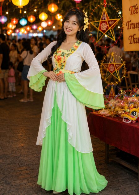 cho thuê trang phục Hằng Nga tại TPHCM