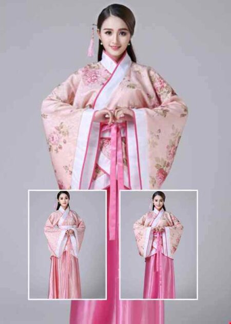 Trang phục Hằng Nga cổ trang vải gấm