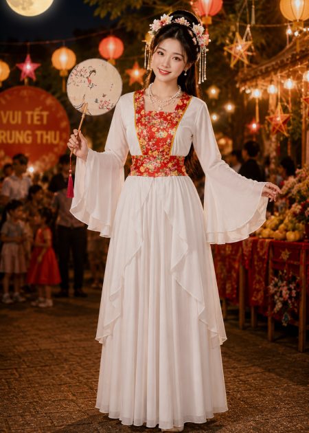 trang phục Hăng Nga, hoá trang chị Hằng