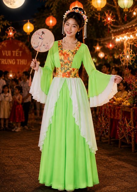 thuê đồ Hằng Nga, trang phục chị Hằng tại tphcm