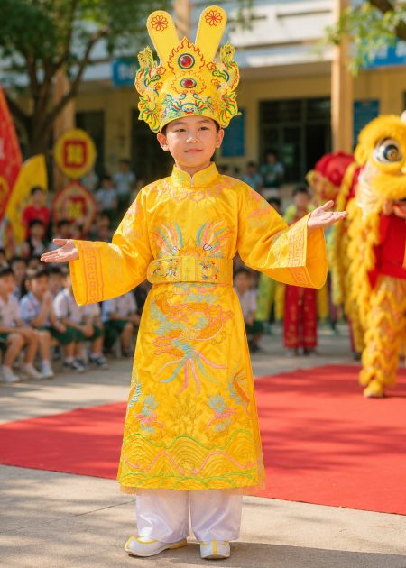 trang phục Ngọc Hoàng / táo quân trẻ em
