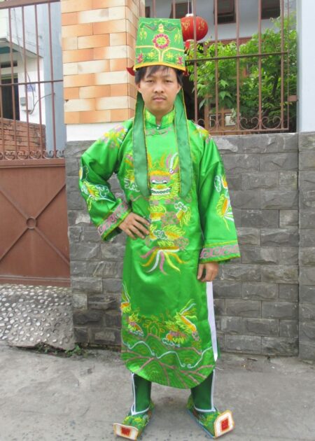 Trang phục quan, táo quân xanh lá