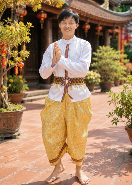 trang phục truyền thống Thái Lan cho nam