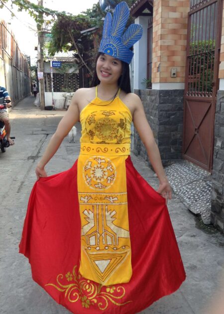 Yếm, đai Âu Lạc trống đồng vàng