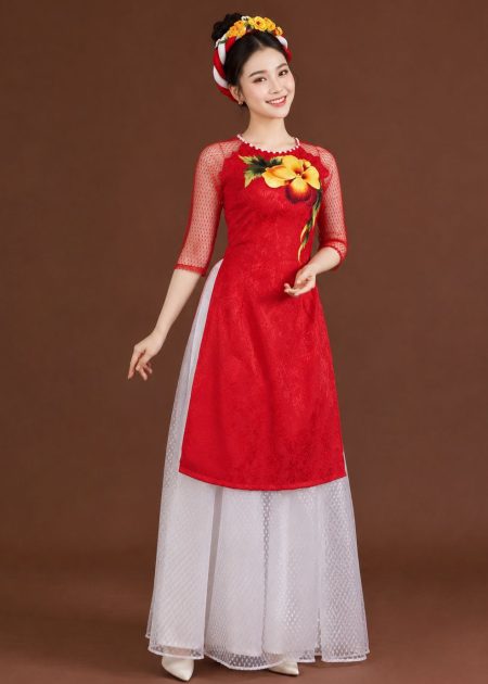Áo dài TẾT nữ 03