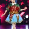 đồ múa đương đại - váy múa hiện đại mầm non kim sa đủ màu