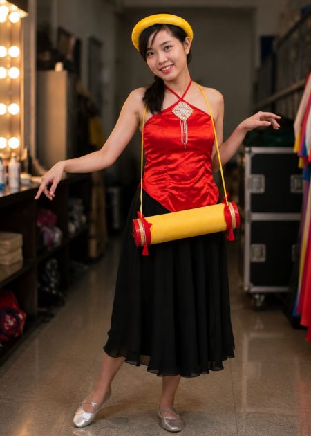 thuê áo yếm váy đụp