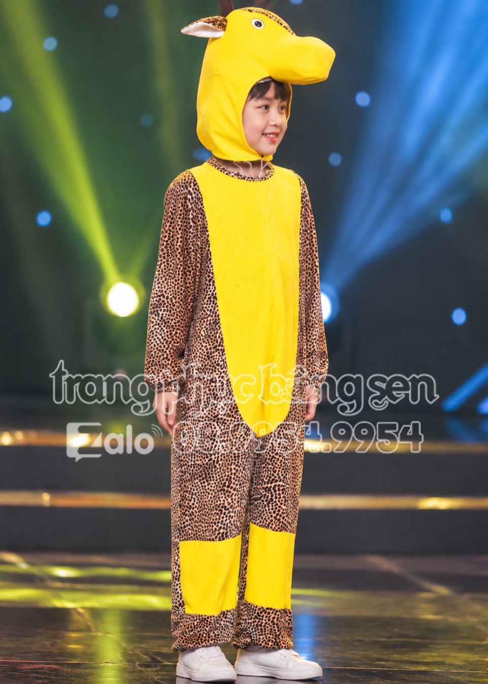 thuê đồ hóa trang hươu cao cổ trẻ em